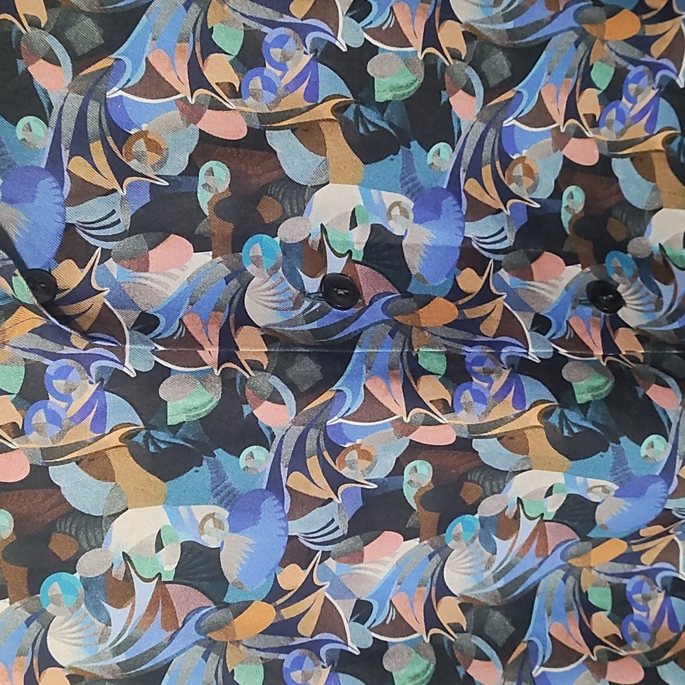 NWOT ETON Multicolor Floral Shirt - Picture 4 of 9